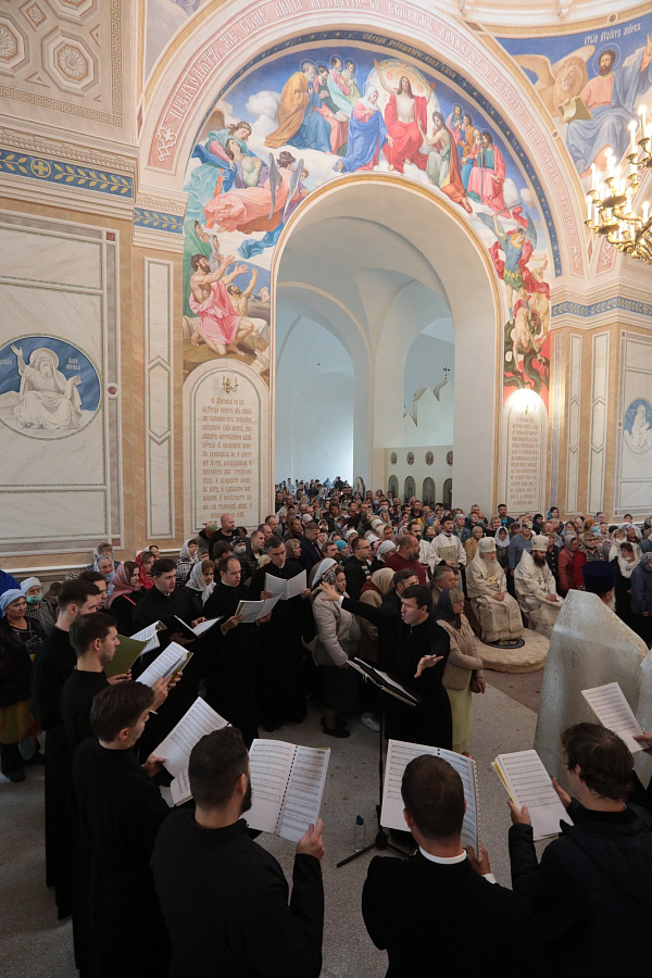 Великое освящение Казанского храма села Дединово